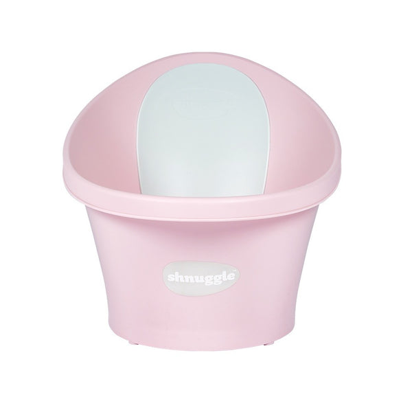 Banheira de Bebé  Shnuggle Rosa Encosto Branco
