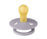 BIBS Pack 2 Chupetas Redonda Fossil Grey/Mauve - Tam. 1 | 0+ meses Bibs