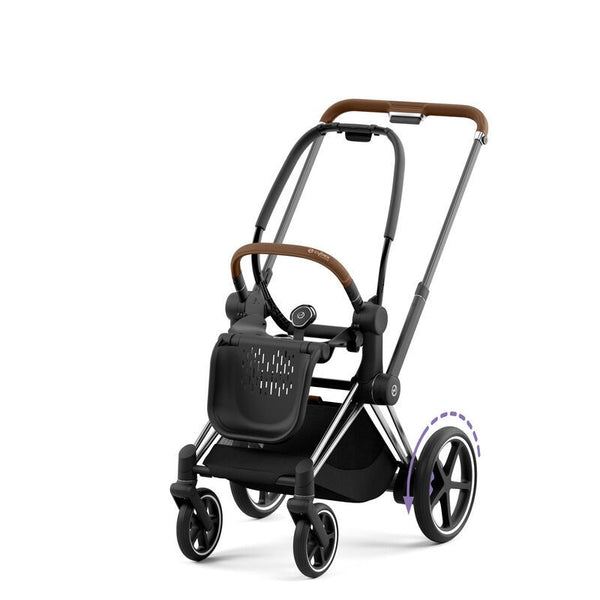 Carrinho de Bebé Chassis e-Priam 4 Cybex Chrome Brown