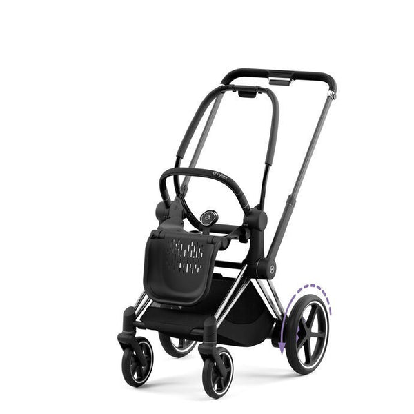 Carrinho de Bebé Chassis e-Priam 4 Cybex Chrome Black