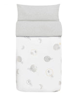 Colcha e Protector de Cama Baby Clic Nuit Branco 70x140cm Baby Clic