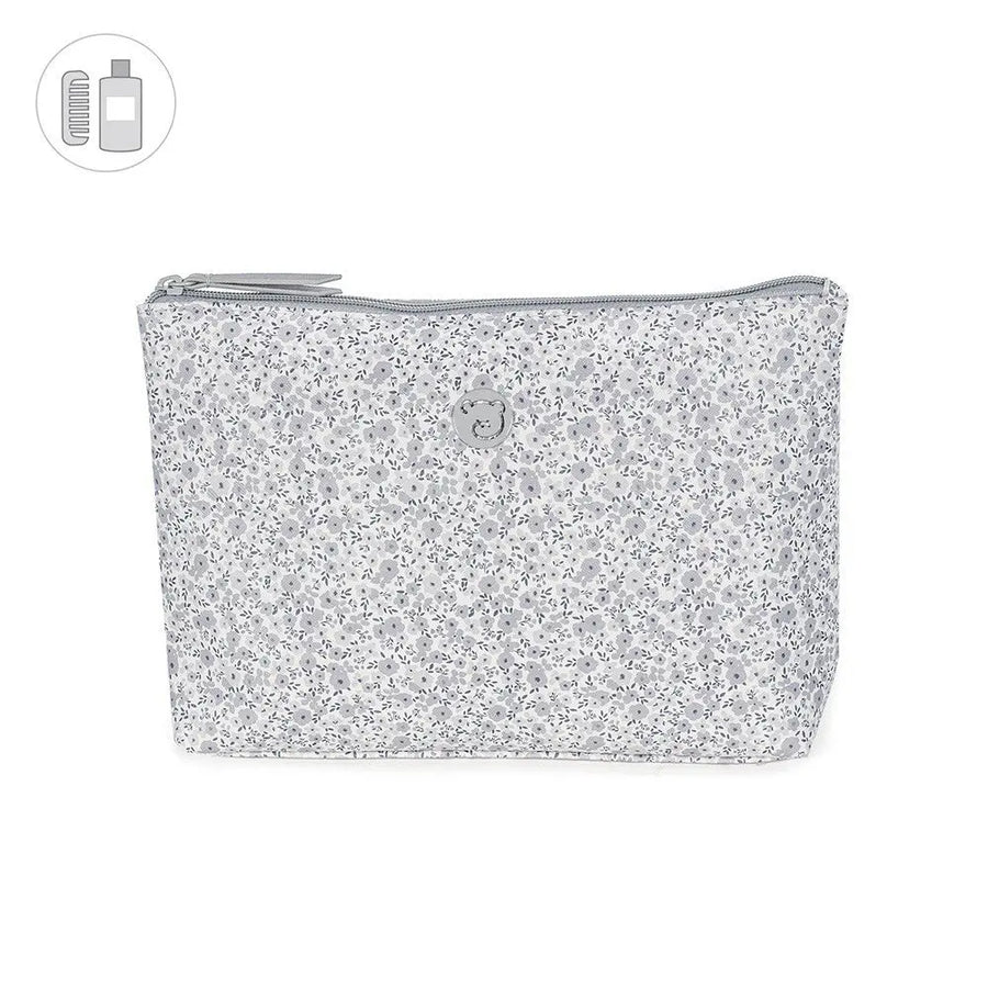 Necessaire Pasito a Pasito Flower Mellow Cinza Pasito a Pasito