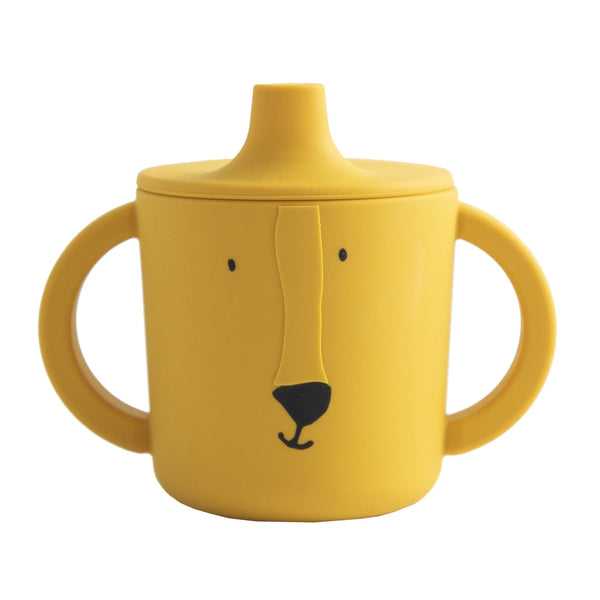 Copo com Palhinha de Silicone Sr. Leão Trixie