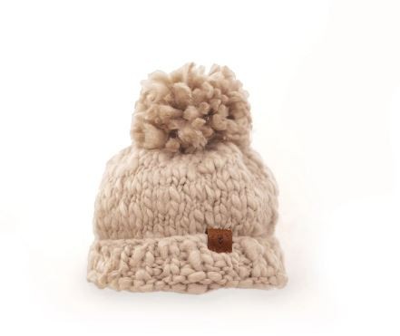 Gorro de Lã Mrs. Ertha Bennie Ivory S 1-3 anos