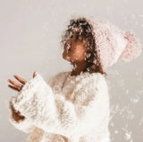Gorro de Lã Mrs. Ertha Bennie Soft Blush S 8 anos Mrs. Ertha