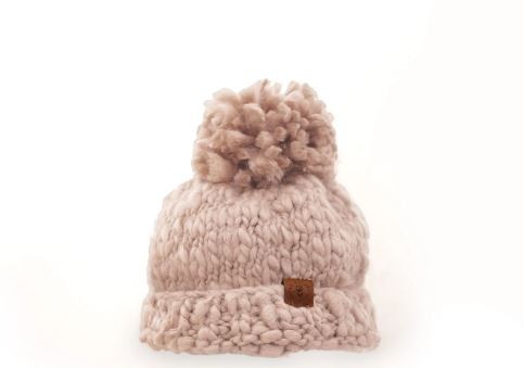 Gorro de Lã Mrs. Ertha Bennie Soft Blush S 8 anos