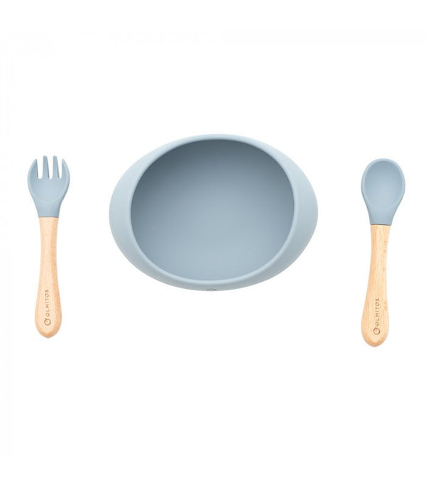 Conjunto de Refeição Olmitos Cinza