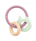 Olmitos Mordedor de Madeira e Silicone Fish Green
