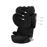 Cadeira Auto Cybex  Solution T i-Fix Cybex Sepia Black Comfort (i-Size 100–150 cm) Cybex Platinum