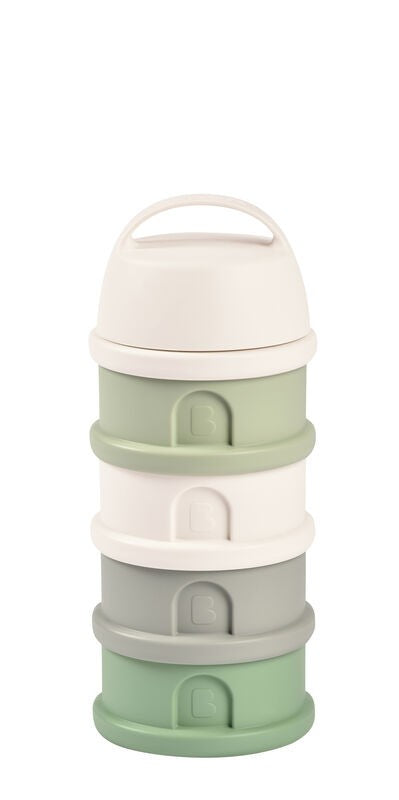 Caixa Doseadora de Leite Béaba Cotton/Sage Green