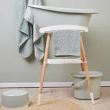 Conjunto de Banheira de Bebé Bébé-Jou Sense —  (Com Suporte Led) Sky Green Bebe-Jou