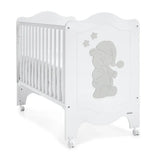 Cama CoSleep Trama Sleepy Bear | Branco Mate / Prata Mate Trama - Mobiliário de Bebé