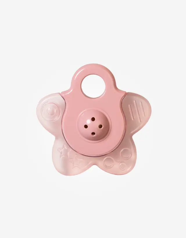 Mordedor de Água com Guizo Saro Star Rosa Saro