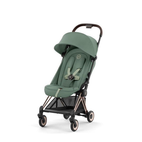 Carrinho Cybex Coya Rosegold  Leaf Green dark green