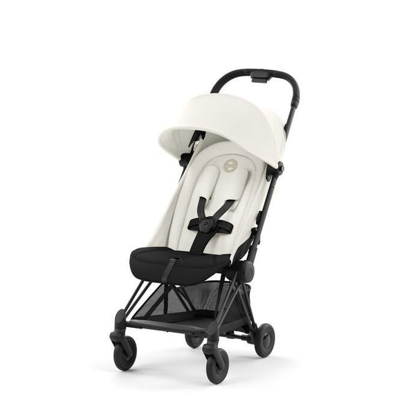 Carrinho Cybex Coya Matt Black Off White light beige