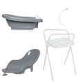 Conjunto de Banheira de Bebé  Thermo Bath Bebe Jou Griffin Grey