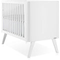 Trama Cama de Grades Round 120x60 cm Branco Mate