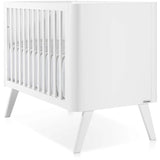 Trama Cama de Grades Round 120x60 cm Branco Mate
