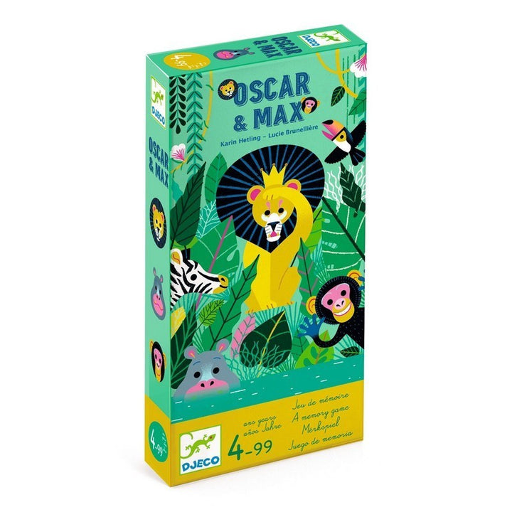 Djeco Oscar & Max - Jogo de Memória