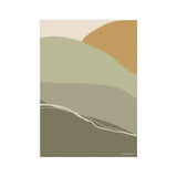 Little Dutch Poster Horizonte / Arco Iris Tons Verde Little Dutch