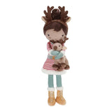 Boneca Natal Little Dutch Evi com Rena Little Dutch