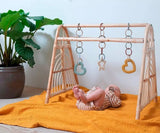 BIBS Mordedor Baby Bitie Estrela Blush Bibs