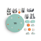 Saro Jogo de Equilíbrio Slow Life Panda Saro