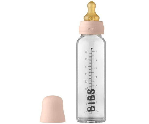 Biberão de Vidro BIBS 225ml Blush