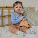 Doudou Kangoroo BIBS Sage/Hunter Green Bibs