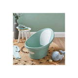 Shnuggle Banheira Eucalipto com Encosto Branco Shnuggle