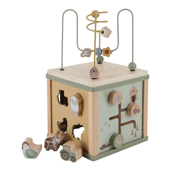 Cubo Actividades Madeira Little Dutch