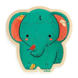 Puzzle Madeira 14 Peças Djeco Elefante Djeco