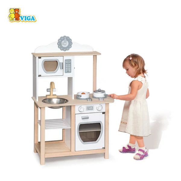 Viga Natural Noble Cozinha com Acessórios