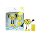 Set Personagem e 2 Cubos Luz GloPals Alex