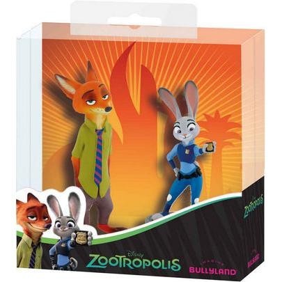 Set 2 Peças Bullyland Zootropolis