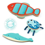 Jogo de Plasticina Djeco Myseacreatures Djeco