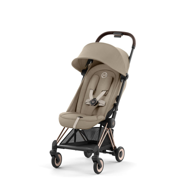 Carrinho de Bebé  Cybex Coya Rosegold Cozy Beige
