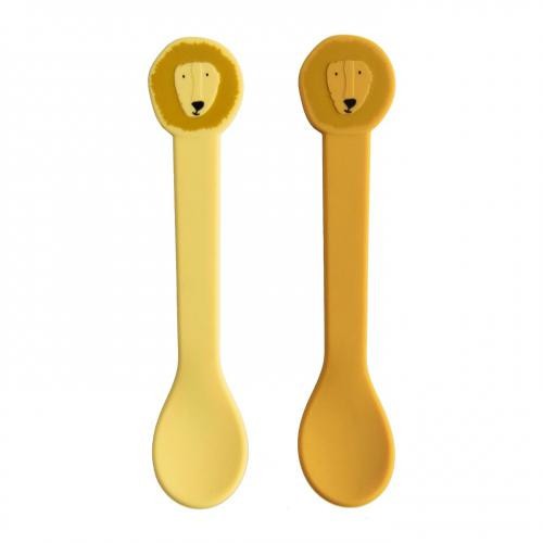 Pack 2 Colheres de Silicone Trixie Mr.Lion