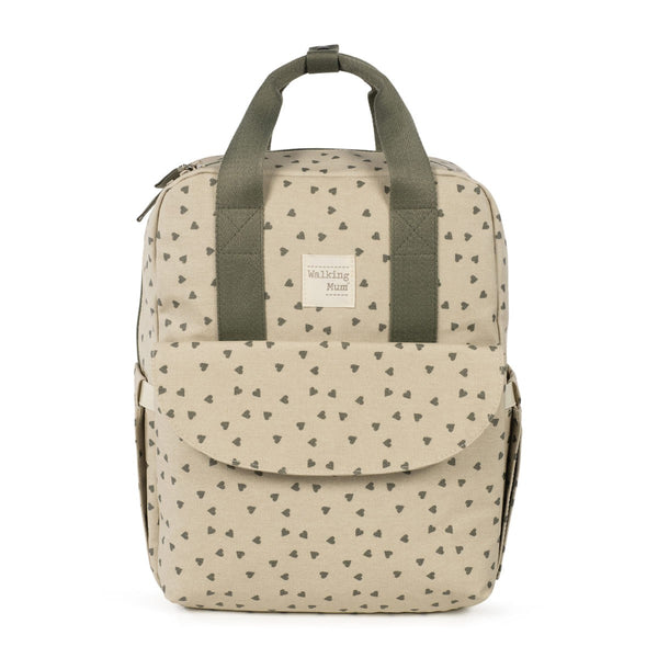 Mochila de Maternidade Walking Mum Hearts Poppy Moss