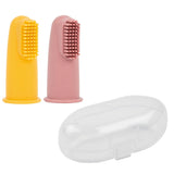Nattou Conjunto de Escovas de Dentes para Bebé de 2 Peças em Silicone