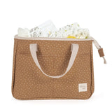 Walking Mum Necessaire Polka Dot Poppy Cinnamon Walking Mum