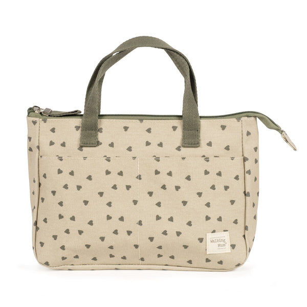 Walking Mum Necessaire Hearts Poppy Moss
