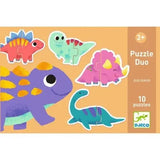 Puzzle Djeco Duo Dinossauros Djeco