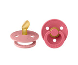 Pack 2 Chupetas Anatómicas BIBS Dusty Pink/Coral- Tam.1|0+ meses Bibs