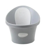 Shnuggle Banheira Pebble Grey com Encosto Branco Shnuggle