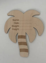 Placa "Hello World" Woven Kids Palm Tree Woven Kids