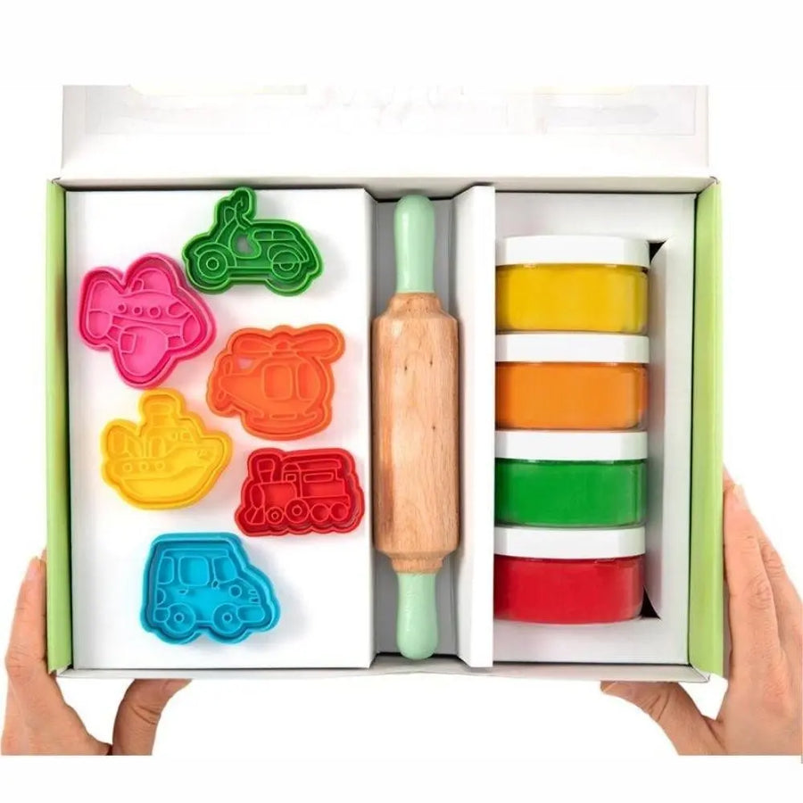 Set Plasticinas ChildGen Veículos ChildGen