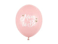 PartyDeco Balões "Mom to Be" 30 cm