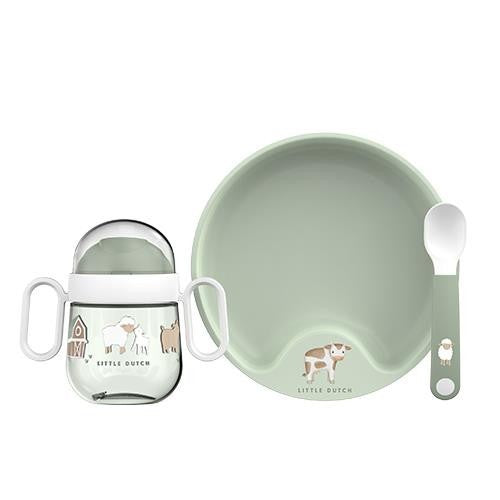 Conjunto de Refeição de Bebé Mio Little Farm - Little Dutch