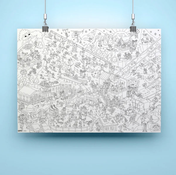 Omy Poster XL I Love Winter